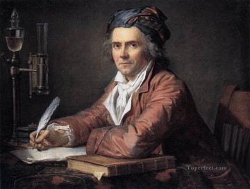  leroy canvas - Portrait of Doctor Alphonse Leroy Neoclassicism Jacques Louis David